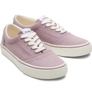 Toms light purple Alpargata Fenix lace up sneaker